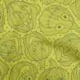 thumbnail image 1 of oneOone Rayon Lime Green Fabric Halloween Fabric For Sewing Printed Craft Fabric By The Yard 56 Inch Wide, 1 of 4