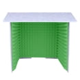 thumbnail image 4 of Ruiboury Cabine Insonorisée Studio Enregistrement Sonore Housse en Mousse Insonorisée Panneaux de Bureau Gris Vert 60x60cm, 4 of 6