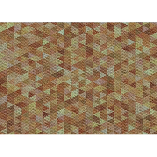 Ahgly Tapis Rectangulaire Lavable en Machine Intérieur Transitionnel Acajou Brun, 7 Pieds x 9 Pieds