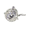 thumbnail image 1 of Beads Cage Charms Locket Pendant Settings Essential Oil Scent Diffuser for DIY Necklace Peace, 1 of 9