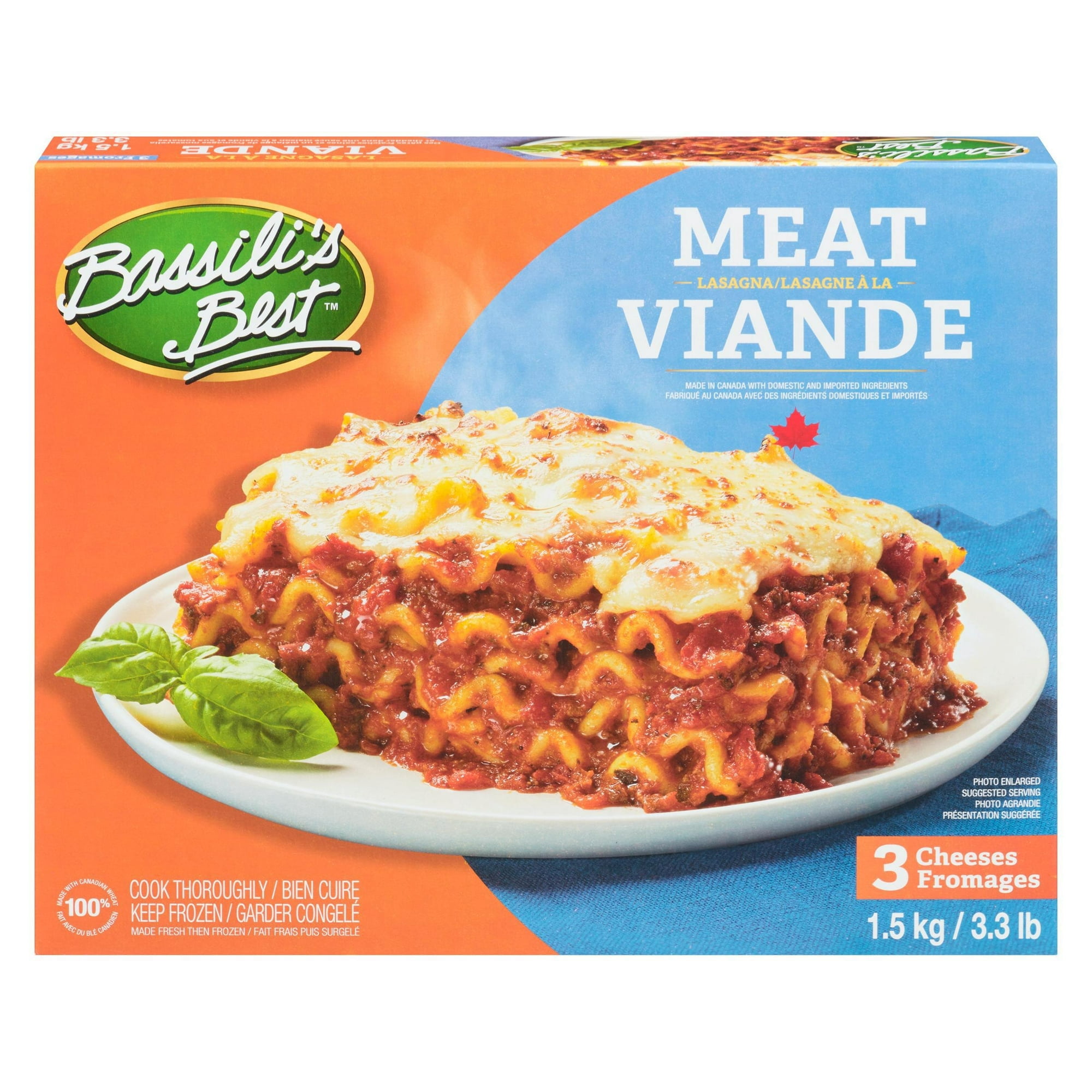 BASSILIS BEST MEAT LASAGNA WITH 3 CHEESES, BASSILIS BEST MEAT LASAGNA WITH 3 CHEESES