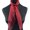 Purplish Red, variant on YAOBAMM Lady Gauze Kerchief 2 Pcs Women Kerchief Smooth Satin See through Solid Color Mesh Adjustable Lightweight Soft Square Dance Accessories