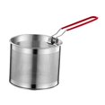 thumbnail image 4 of Tnarru Panier de Friteuse en Acier Inoxydable Panier de Cuisine Multifonction pour Friture avec Poignée pour Frites Spaghetti de Service 14 cm, 4 of 8