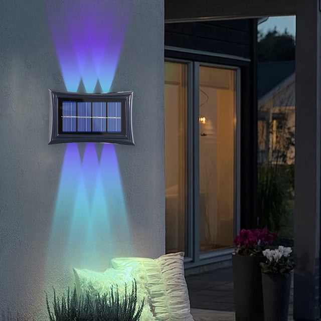 EGNMCR Outdoor Solar Lights Light Sensor Outdoor Lights Solar Lights Outdoor Rainproof Outdoor Solar Lights For Courtyard Terrace Garden Garage solar light
