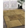 thumbnail image 3 of Ahgly Tapis Rectangulaire Lavable en Machine Intérieur Transitionnel Brun Selle, 2 Pieds x 4 Pieds, 3 of 7