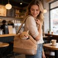 thumbnail image 3 of Ergonomic Pet Shoulder Bag with for Small and Medium Breed Dogs and Cats Comfortable Support, 3 of 3