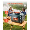 thumbnail image 2 of VEVOR Outdoor Oven 2-in-1 Portable Gas Camping Stove Oven Combo Adjustable Fire, 2 of 9