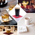 thumbnail image 4 of HLONK 50 Pack | 2 Ply Soft Orange Dinner Party Paper Napkins  Wedding Reception Cocktail Beverage Napkins, 4 of 11