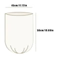 thumbnail image 4 of Clear Trash Bag Strong Leakage Small Garbage Bags Unscented Thick For Bathroom Kitchen Small Trash Can Rubbish Bags, 4 of 5