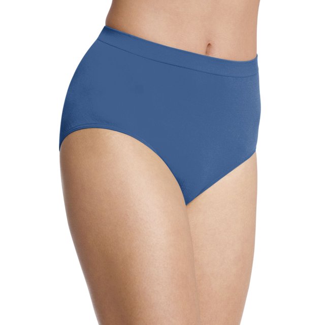 Bali Comfort Revolution Womens Microfiber Seamless Brief - Best-Seller, 6/7