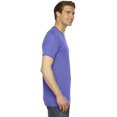 thumbnail image 2 of American Apparel - Triblend Track Tee, XS, Tri-Orchid, 2 of 3