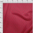 thumbnail image 2 of oneOone Cotton Silk Fabric Triangle Block Print Fabric By Yard 42 Inch Wide, 2 of 4