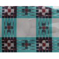 thumbnail image 4 of oneOone Georgette Viscose Fabric Check Ikat Fabric Prints By Yard 42 Inch Wide, 4 of 4