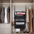 thumbnail image 4 of Suitcase Organizer Portable Travel Carry On Bag Luggage Hanging Packing Cubes, 4 of 7