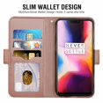 thumbnail image 2 of Étui de Téléphone Mobile pour oneplus 6, Étui à Rabat, Rose, 2 of 7