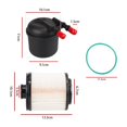 thumbnail image 4 of Estbridg ABS Fuel Filter and Air Filter Kit for Ford F250/F350 2011-2016 Reliable Performance Car Accessories Filter, 4 of 8