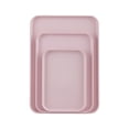 thumbnail image 2 of Tranfacy Home and Kitchen,Plates and Bowls Sets,Rectangular Tray Large Medium and Small Sets Of Three Household Plates to Put Tea Cups Dinner Plates to Put Snacks Plates, 2 of 4