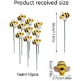 thumbnail image 3 of Card Slot 1Set Of 10 Outdoor Garden Decorations Small Stakes For Yard# end start#s# outdoor yard crafted as a set of durable small stake decorations designed to enhance gardens and with visual, 3 of 9