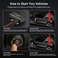 thumbnail image 3 of AVAPOW Car Jump Starter, 3000A Peak Jump Starter Battery Pack with Force Start Function, 12V Lithium Booster Battery for up to 8L Gas 8L Diesel Engine, 3 of 8