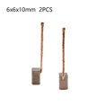 thumbnail image 1 of Bgsha 2/10pc Brush 6x6x10mm For Blower Motor, Fan Motor, Windshield Wiper Motor, 1 of 6