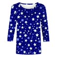 thumbnail image 4 of Ovzne Robes d'Été pour Femmes 2025 Robe pour Femme Nouvelle Dames Élégante à Manches Courtes Robe Patchwork Robe d'Été à Manches Courtes Liquidation, 4 of 5