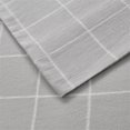 thumbnail image 4 of Beautyrest Ensemble de Draps en Flanelle 100 % Coton Surdimensionné en Gris à Carreaux, 4 of 8
