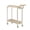 WH, variant on TopLLC Rolling Side Table With Wheels Cream Mobile End Table-Bedroom Nightstand Living Room Table Portable Nesting Table For Small Spaces Plastics Storage Rack