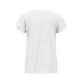 thumbnail image 4 of Birdeem Fashion Womens Casual Solid Color V Neck Short Sleeve Tops Loose Blouses, 4 of 10