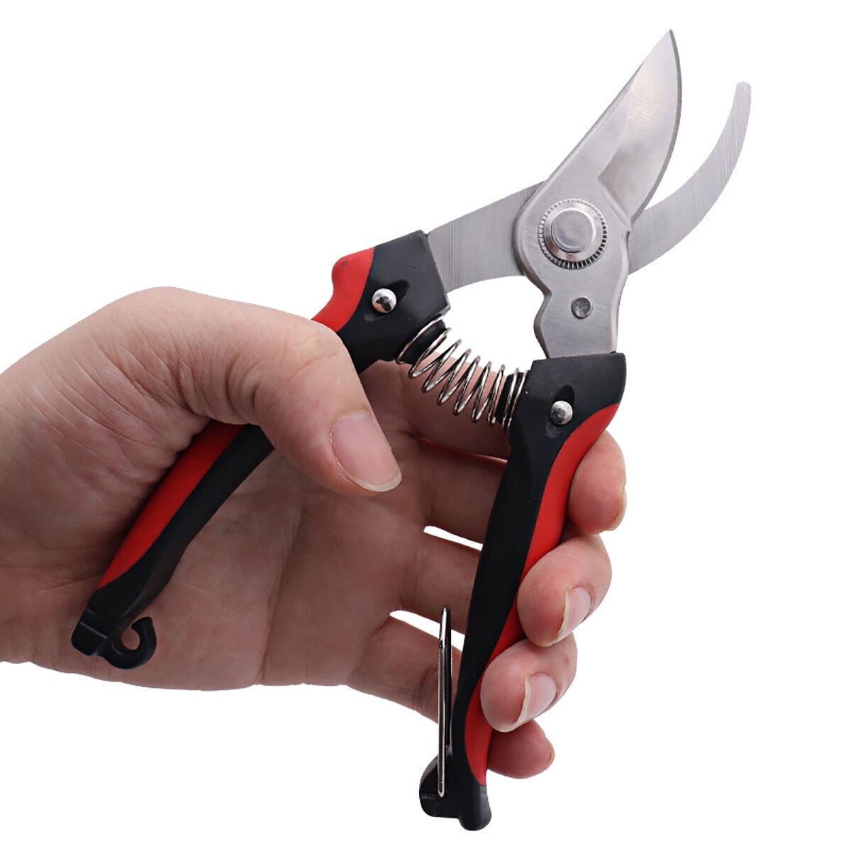Yeacher Bypass Pruner Stainless Steel Pruning Shears Garden Cutting Tool with Max. Cut Thickess of 1.96in for Rose Bushes Patio Lawn Bonsai Herbs Plants