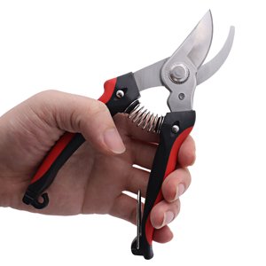 Yeacher Bypass Pruner Stainless Steel Pruning Shears Garden Cutting Tool with Max. Cut Thickess of 1.96in for Rose Bushes Patio Lawn Bonsai Herbs Plants