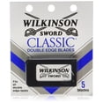thumbnail image 2 of Wilkinson Sword Classic Double Edge Razor Blades, Stainless Steel, 5 Count (Pack of 20), 2 of 5