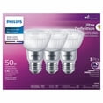 thumbnail image 3 of PHILIPS 5.5W 50W PAR20 Medium Base Ultra High Definition Bright White Dimmable LED Light Bulbs - 3 Pack, 3 of 6