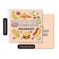 thumbnail image 2 of Coloring Book Coloring Book 40 Sheets Of Food Fruit Cartoon Children Over 4 Years Old Coloring Book Christmas Ornament Craft Kits Back Pack Dog Party for Kids Coloring Book Pencils Adult Coloring Kits, 2 of 3
