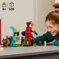 thumbnail image 2 of LEGO Minecraft Les maisons-perroquets 21282 Ensemble de construction (535 pièces), 2 of 6