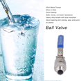 thumbnail image 3 of Ball Valve, 1000 WOG 1/2in 304 Stainless Steel Male Thread Ball Valve  For Water Pump, 3 of 8