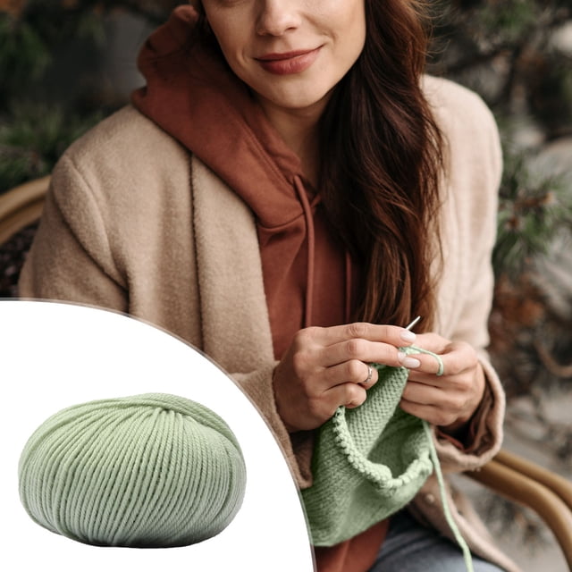 EGNMCR Wool Hand-woven Medium Coarse Scarf Hat Overcoat Wool Merinoss Wool Wool Cashmeres Yarn wools group
