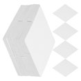 thumbnail image 4 of KAKOWELY Papier à Coudre Blanc Courtepointe Bricolage Papier Fleur 100 Pcs Gabarits en Forme de Diamant pour Projets de Patchwork Réutilisable Facile à Utiliser Tous les Niveaux de Compétence,2.05"X1.54"X0.04 Pouces, 4 of 5