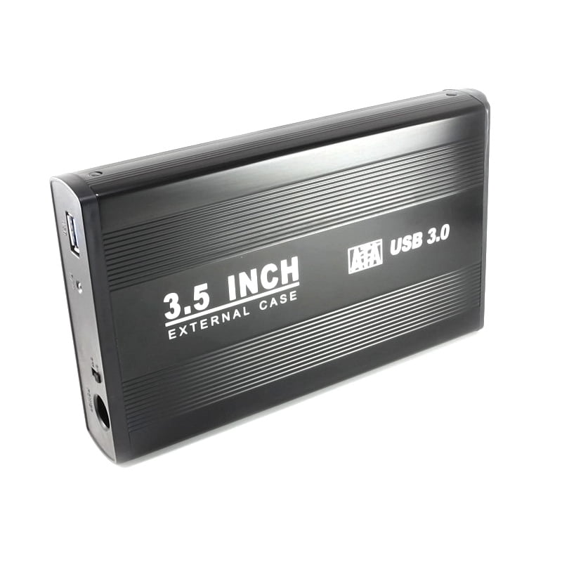 axGear US SELLER 3.5 Inch SATA Hard Drive Enclosure USB 3.0 High Speed External Case