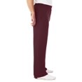 thumbnail image 4 of Jerzees Mens NuBlend Pocketed Open-Bottom Sweatpants, L, J Navy, 4 of 10