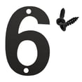 thumbnail image 1 of Floating House Numbers for Outside,3 Inch Modern House Numbers for Outside,Large Metal Address Numbers for House,Anti-Rust Floating House Numbers with Nail Kits for Front Door Garden Mailbox,Black, 1 of 7