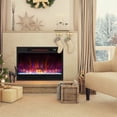 thumbnail image 4 of Costway 23-inch Infrared Quartz Electric Fireplace Insert with Remote Control, 4 of 10