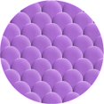 thumbnail image 1 of Ahgly Company Machine Washable Indoor Round Transitional Heliotrope Purple Area Rugs, 4' Round, 1 of 7