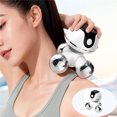 thumbnail image 3 of Qiopertar Wireless Triangular Massager, Portable Handheld Vibration Massager with Ergonomic Grip, Compact ABS Body Massager for Neck Back Knee Stress Relief, 3 of 7