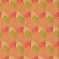 thumbnail image 1 of Ahgly Company Tapis d'Intérieur Lavable à la Machine, Carré, Transitionnel, Orange Rouge Orange, Tapis de Zone, 5 Pieds Carré, 1 of 7