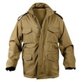 thumbnail image 1 of Rothco Soft Shell Tactical M-65 Field Jacket - Coyote Brown, 2X-Large, 1 of 2