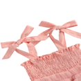 thumbnail image 4 of Bébé Robe Camisole Maille Couture Douce Noeud Décoration Princesse Vêtements, 4 of 7