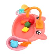 Kitchen Play Sink Toys,Electric Kitchen Dishwasher Toys Innovative Circulating Water Interactive Kids Play for Presents