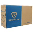 thumbnail image 5 of Rockville RMW8P 8"" 800w Shallow Car Subwoofer+Tunnel Slot Ported Sub Enclosure Black, 5 of 5
