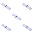 thumbnail image 1 of Maytalsory Tooth Brush Toothpaste Storage Box with Lid Portable Smooth Cases Chopsticks Forks Organizer Travel Office Party White 5Set, 1 of 6