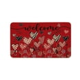 thumbnail image 1 of Cheapark Valentines Day Themed Doormat - Absorbent Non-Slip Floor Mat, Suitable for Bathroom, Living Room & Entryway Decor, 1 of 6